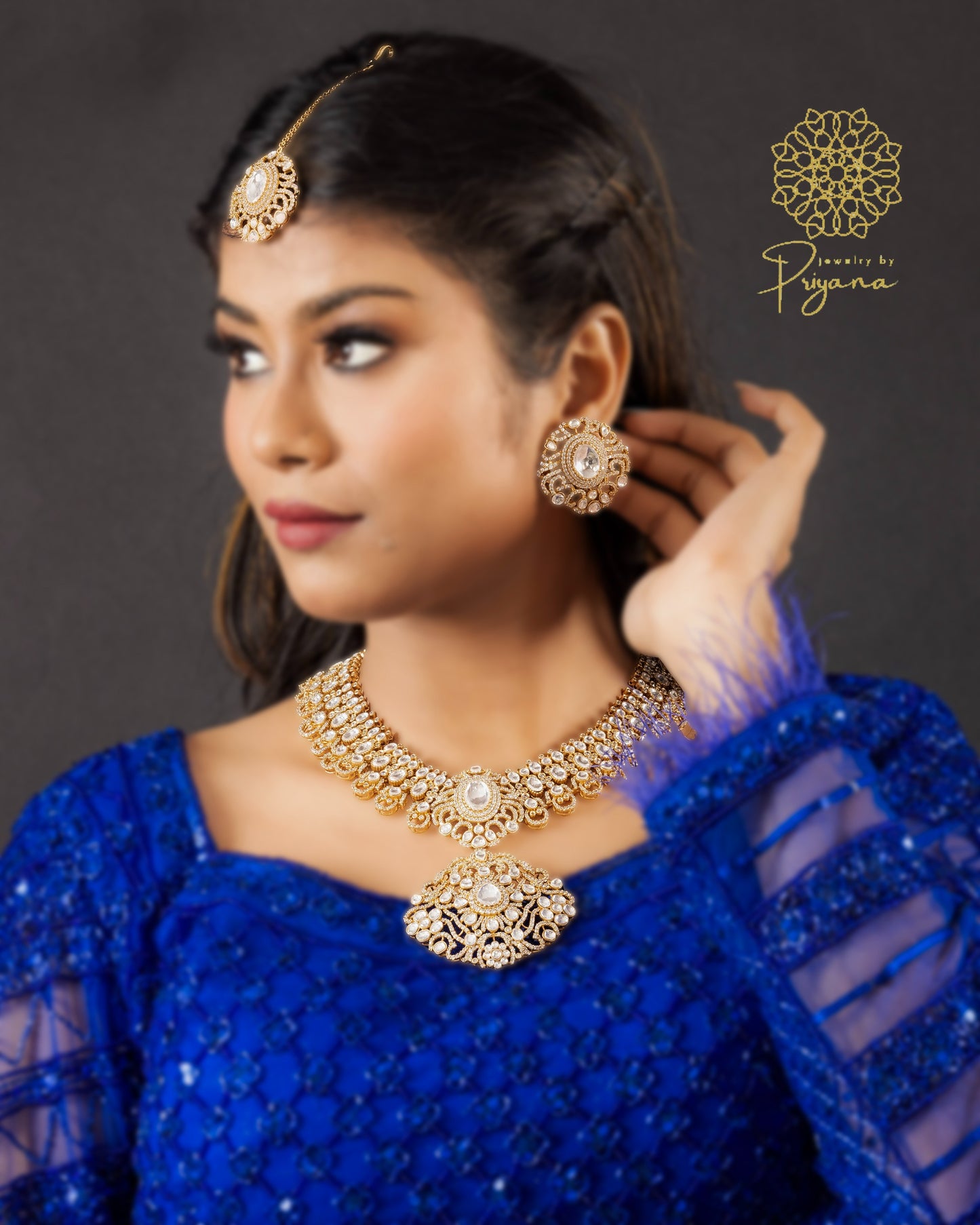 Meenakshi Polki Set