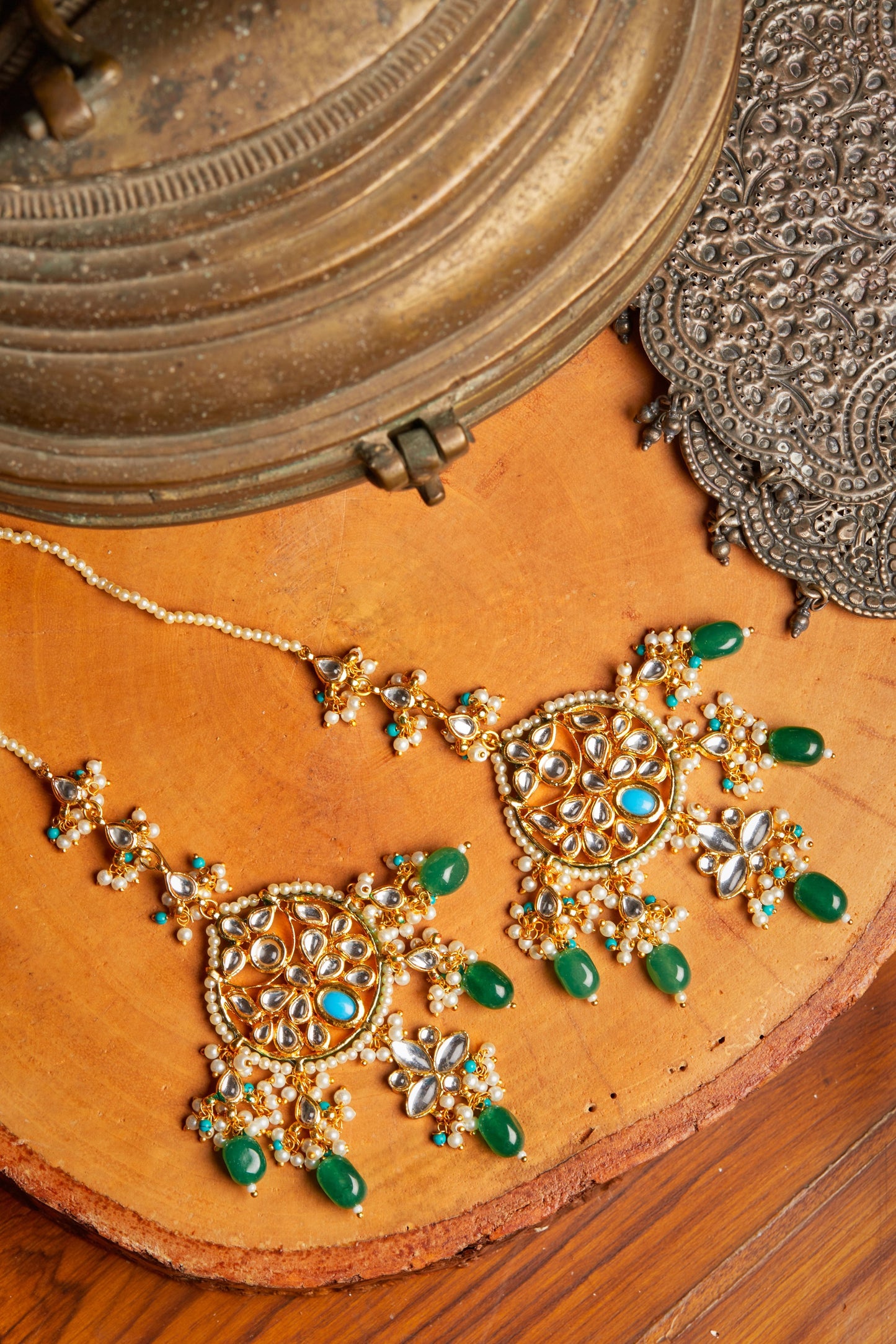 EMERALD ROYALE - EARRINGS