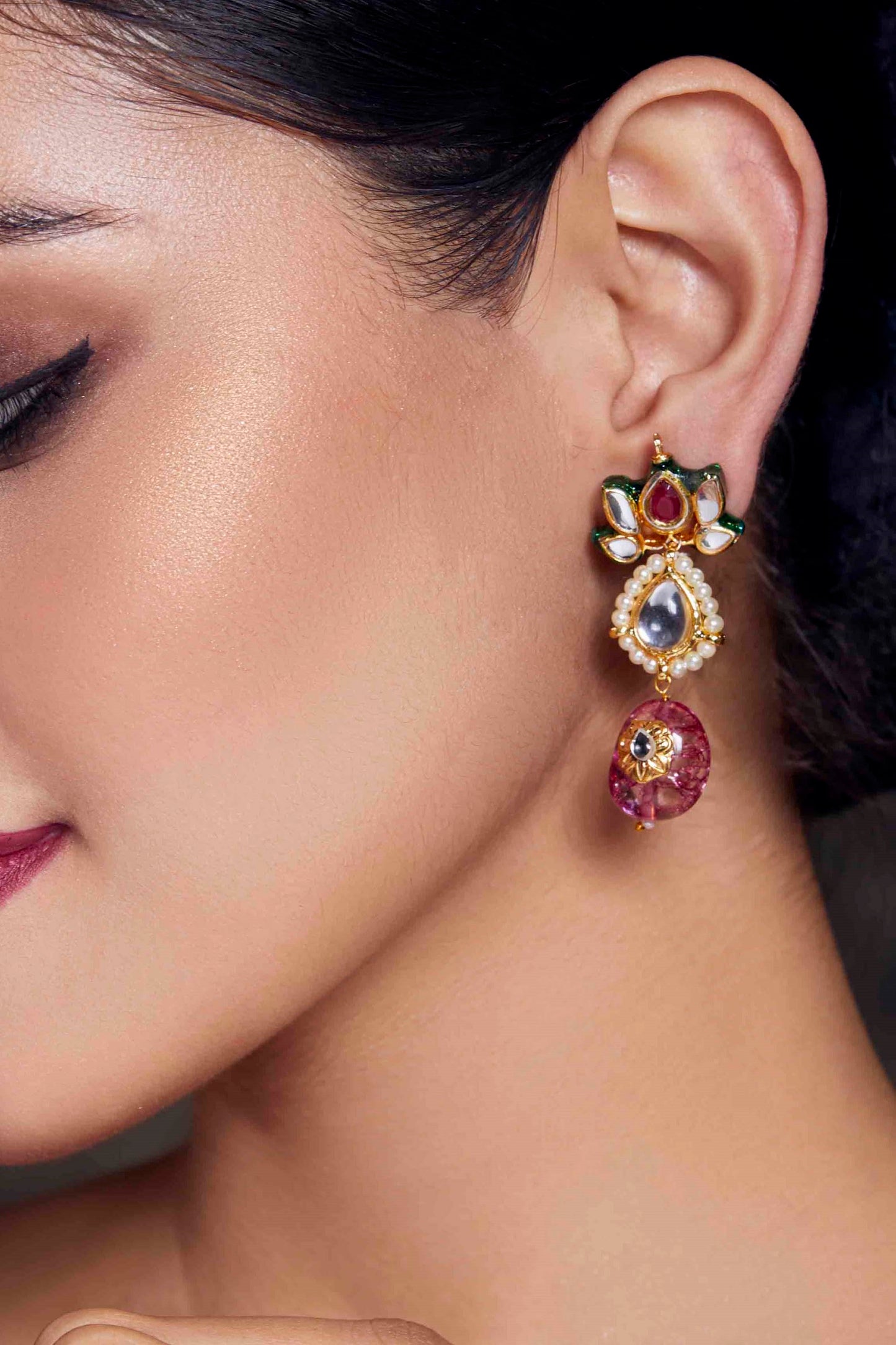 PEARL PETAL - EARRINGS