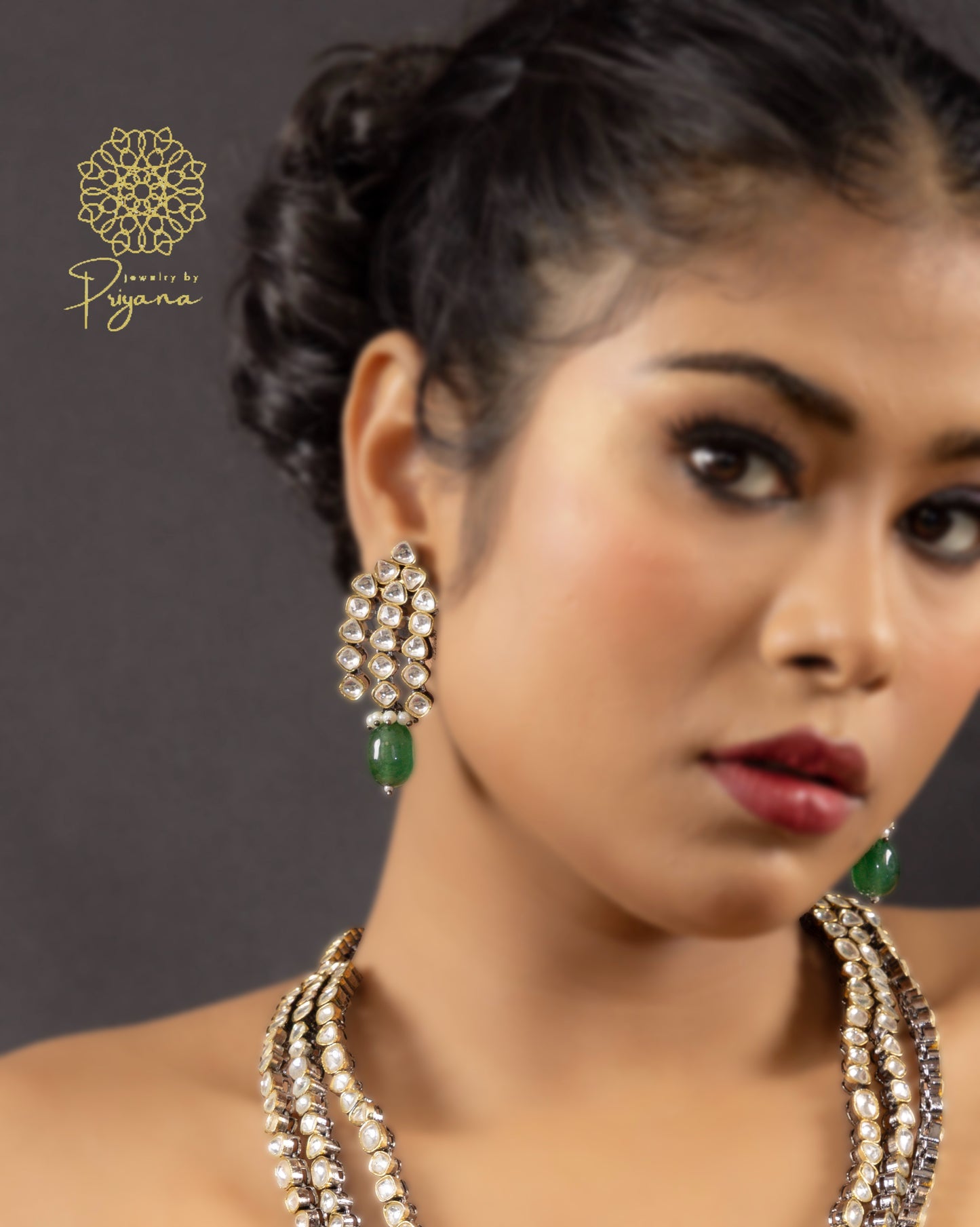 Ishani Long Necklace Set