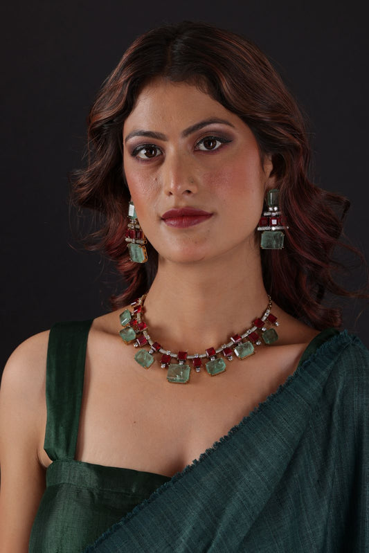 SAMRIDHI NECKLACE SET ✨