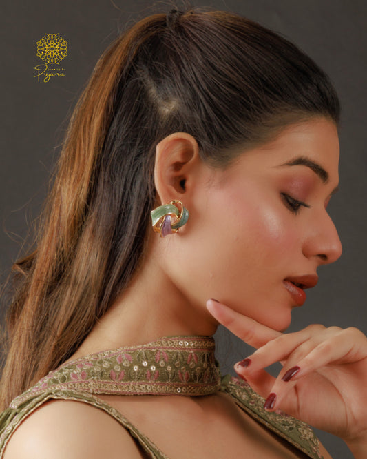 Viva Enamel Studs