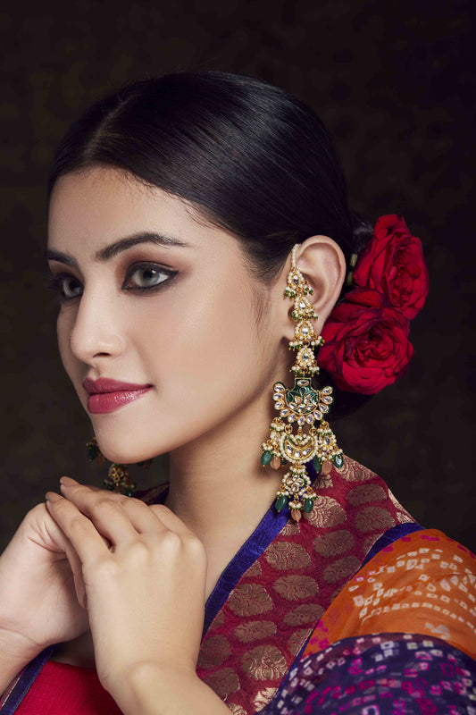 ROYAL MUGHAL CHANDBALI - EARRINGS