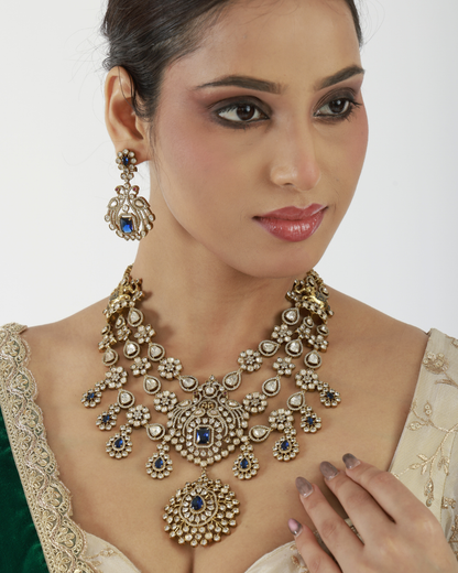 Neelam Necklace Set