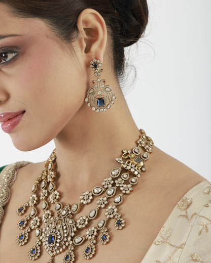 Neelam Necklace Set