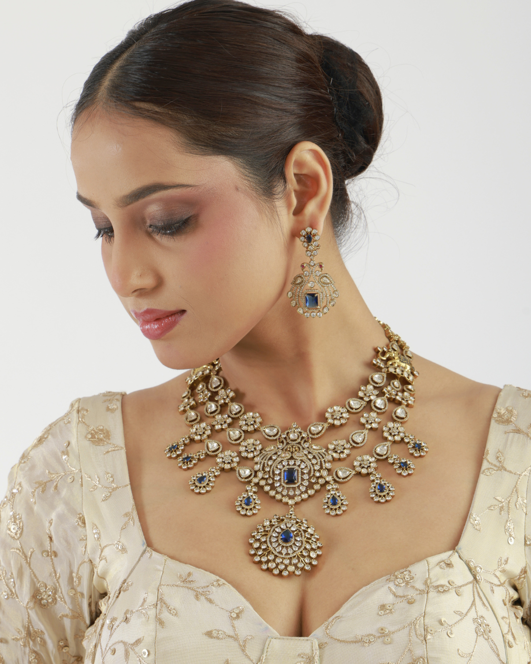 Neelam Necklace Set