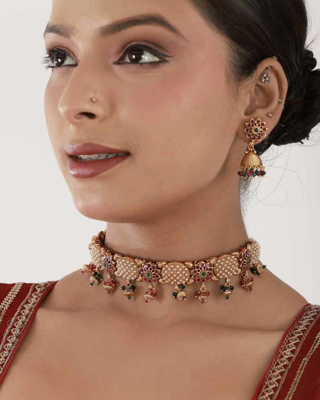 Varnika Temple Choker Set
