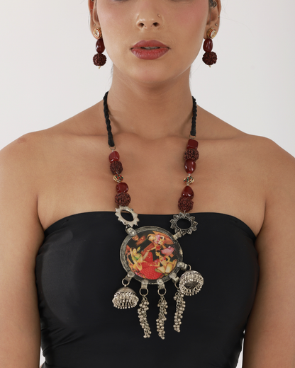 Rasleela Heritage Pendant Set