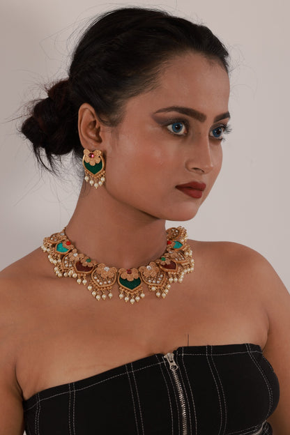 Chandrika Kundan Choker Set
