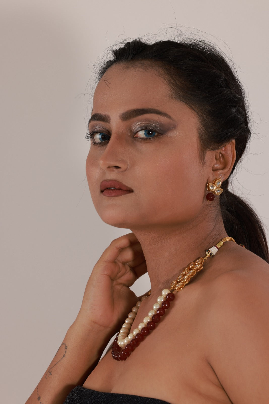 Malati Beaded Necklace Set