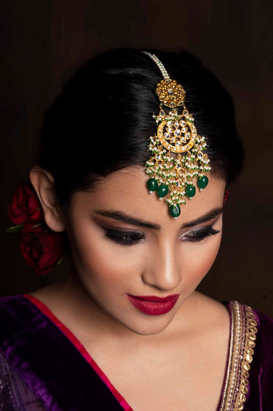 EMERALD ELEGANCE CHAND - MAANG TIKKA