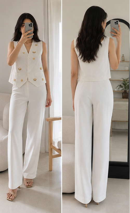 Ivory Vest