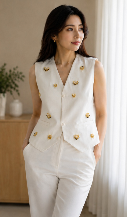Ivory Vest